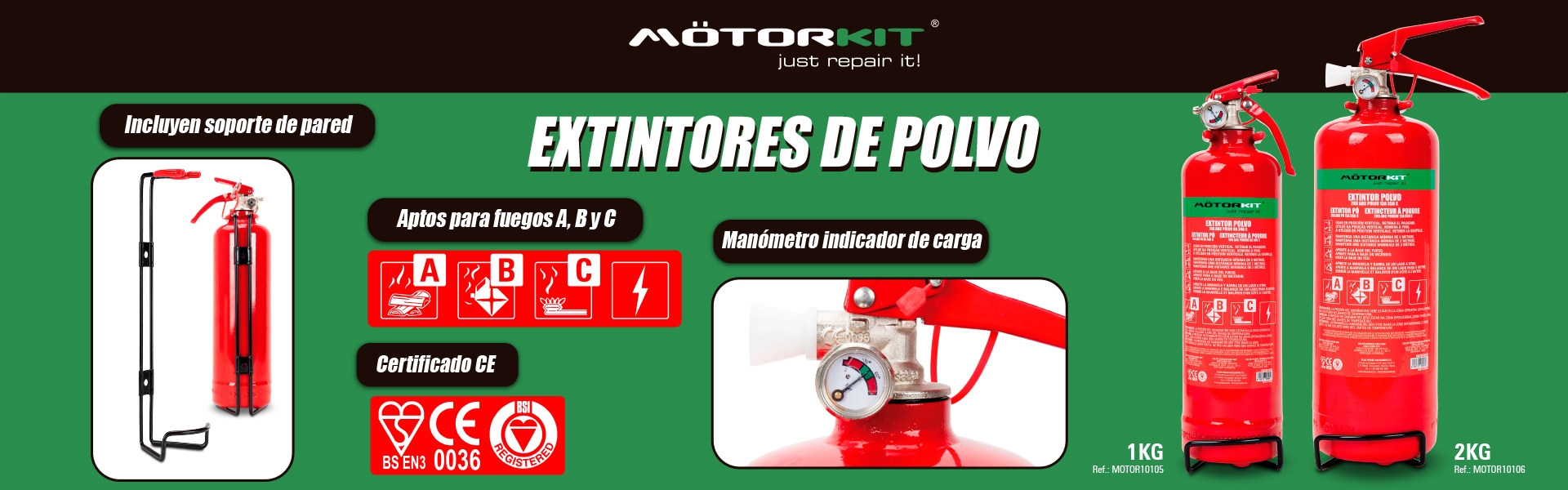 Extintores Mötorkit