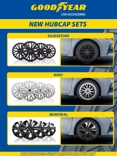 GOODYEAR HUBCAP SETS