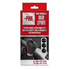 POMO *SPORT PIEL PERFO NEGRO